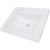 Nantucket Sinks Great Point Collection DI2418R8 - 23 Inch Rectangular Drop-In Ceramic Vanity Sink Angled View