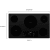 Whirlpool WCE97US6KB - 36 Inch Smoothtop Electric Cooktop Product Dimension