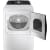 GE Profile PTD70EBSTWS - 27 Inch Smart Electric Dryer Open View