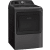 GE Profile PTD90GBPTDG - 27 Inch Gas Smart Dryer Left Angle
