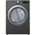 LG LGWADREM3470 - 27 Inch Electric Dryer with 7.4 Cu. Ft. Capacity