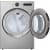 LG LGWADREV5502 - 27 Inch Electric Smart Dryer