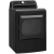 LG LGWADREB79001 - 27 Inch Electric Smart Dryer Angled View