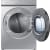 Samsung BESPOKE DVE53BB8700T - 27 Inch Smart Electric Dryer with 7.6 Cu.Ft. Capacity