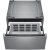 LG LGWADREV5502 - 27 Inch Pedestal Storage Drawer Open View