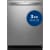 GE GDT650SYVFS - 24 Inch Fully Integrated Dishwasher with Third Rack