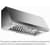Elica Professional Calabria Series ECL136S4 - Pro Series Calabria Wall Mount Range Hood