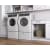Electrolux LuxCare EFLS617SIW - Island White Lifestyle View (With Pedestal)