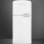 Smeg 50's Retro Design FAB50ULWH3 - 32 Inch Freestanding Top Freezer Refrigerator in Front View