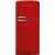 Smeg 50's Retro Design FAB50URRD3 - 32 Inch Freestanding Top Freezer Refrigerator in Front View