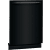 Frigidaire FDPH4316AB - 24 Inch Fully Integrated Dishwasher Left Angle
