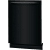 Frigidaire FDPH4316AB - 24 Inch Fully Integrated Dishwasher Right Angle