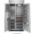 KitchenAid KBSD702MPS - 42 Inch Built-In Side-by-Side Refrigerator Shelving System