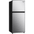 Avanti FF10B3S - 24 Inch Freestanding Top Freezer Refrigerator Angle View