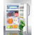 Summit FF412ESSSTB - Store tall bottles and condiments right on the door for convenient access, and adjust or remove shelves for custom storage options.