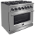 Forno Pro-Style FFSGS623936 - Left Side View