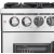 Forno Massimo FFSGS632536 - Massimo 36 Inch Freestanding French Door Dual Fuel Range in Knobs View