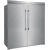 Frigidaire Professional Series FRREFR22 - Angle View Column Set Installation with Trim Kit