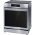 Frigidaire Gallery Series GCFI3060BF - 30 Inch Slide-in Induction Range Right Angle