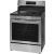 Frigidaire Gallery Series GCRE3060BF - 30 Inch Freestanding Electric Range Angle