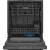 Frigidaire Gallery Series GDPP4515AF - 24 Inch Fully Integrated Dishwasher with 14 Place Setting Capacity (Interior View)