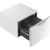 GE GFP1528SNWW 28 Inch Pedestal Storage Drawer: White