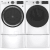 GE GEWADREW5501 - Washer and Dryer Combo with Pedestal