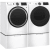GE GEWADREW5501 - Washer and Dryer Combo with Pedestal
