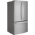 GE GNE29GYNFS - GE® 36 Inch French Door Refrigerator Fully Finished Cabinet, Freestanding Installation