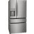 Frigidaire Gallery Series GRMC2273CF - Frigidaire Gallery 36 Inch Counter-Depth Freestanding 4 Door French Door Refrigerator Left Angle