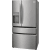 Frigidaire Gallery Series GRMC2273CF - Frigidaire Gallery 36 Inch Counter-Depth Freestanding 4 Door French Door Refrigerator Right Angle