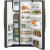 GE GSS23HMHES 33 Inch Side-by-Side Refrigerator with 22.5 cu. ft. Capacity, 2 Adjustable 