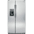 GE GSS25GSHSS 36 Inch Freestanding Side by Side Refrigerator with 25.32 ...