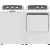 GE GTW525ACPWB - 27 Inch Top Load Washer Shown with Matching Dryer (Dryer Sold Separately)