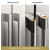 Monogram MGREFFRPSET08 - Statement and Minimalist Collection Refrigerator Handles (sold separately)