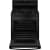 GE 500 Series GGF500PVBB - 30 Inch Freestanding Gas Range Black Enamel Oven Interior