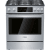 Bosch 800 Series HGI8056UC - Bosch - 800 Series 4.8 Cu. Ft. Self-Cleaning Slide-In Gas Convection Range - Stainless steel