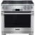 Miele DirectSelect Series HR1135GGR - 36" All Gas Range with Grill