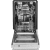 GE Profile UDT165SIVII - 18 Inch Fully Integrated Dishwasher Nylon Gray Racks - Panel Not Included