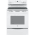 GE JB655DKWW - 30" Freestanding Electric Range in White with 5 Smoothtop Elements and 5.3 cu. ft. Self-Cleaning Convection Oven