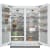 Miele MasterCool Series MIREFFR21 - Side-by-Side Column Refrigerator & Freezer Set