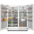 Miele MasterCool Series MIREFFR13 - Side-by-Side Column Refrigerator & Freezer Set