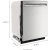KitchenAid KDFE104KPS - 47 dBA Two-Rack Dishwasher in PrintShield™ Finish with ProWash™ Cycle (dimension view)
