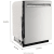 KitchenAid KDFE204KPS - 24 Inch Full Console Dishwasher Dimensions
