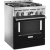 KitchenAid Commercial-Style KFGC500JBK - Commercial-Style 30 Inch Freestanding Gas Smart Range Angle