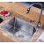 Kraus Kitchen Combo Series KHU12123KPF1621KSD30CH - 23" Stainlesss Steel Sink