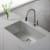 Kraus KHU32 31 1/2" Undermount Single Bowl Stainless Steel Sink with 16 ...