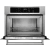 KitchenAid KMBS104EBL - 24 Inch Built In Microwave Oven Interior (Image Shown in Stainless Steel)