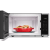 KitchenAid KMCS122PPS - 22 Inch Countertop Microwave in Used View