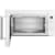 KitchenAid KMHS120EWH - 0 Inch Over-the-Range Microwave Interior